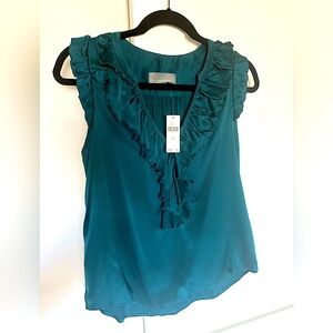 NWT!! Anthropologie 100% silk blouse
